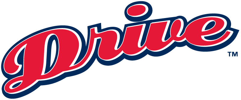 Greenville Drive 2006-Pres Wordmark Logo vinyl decal